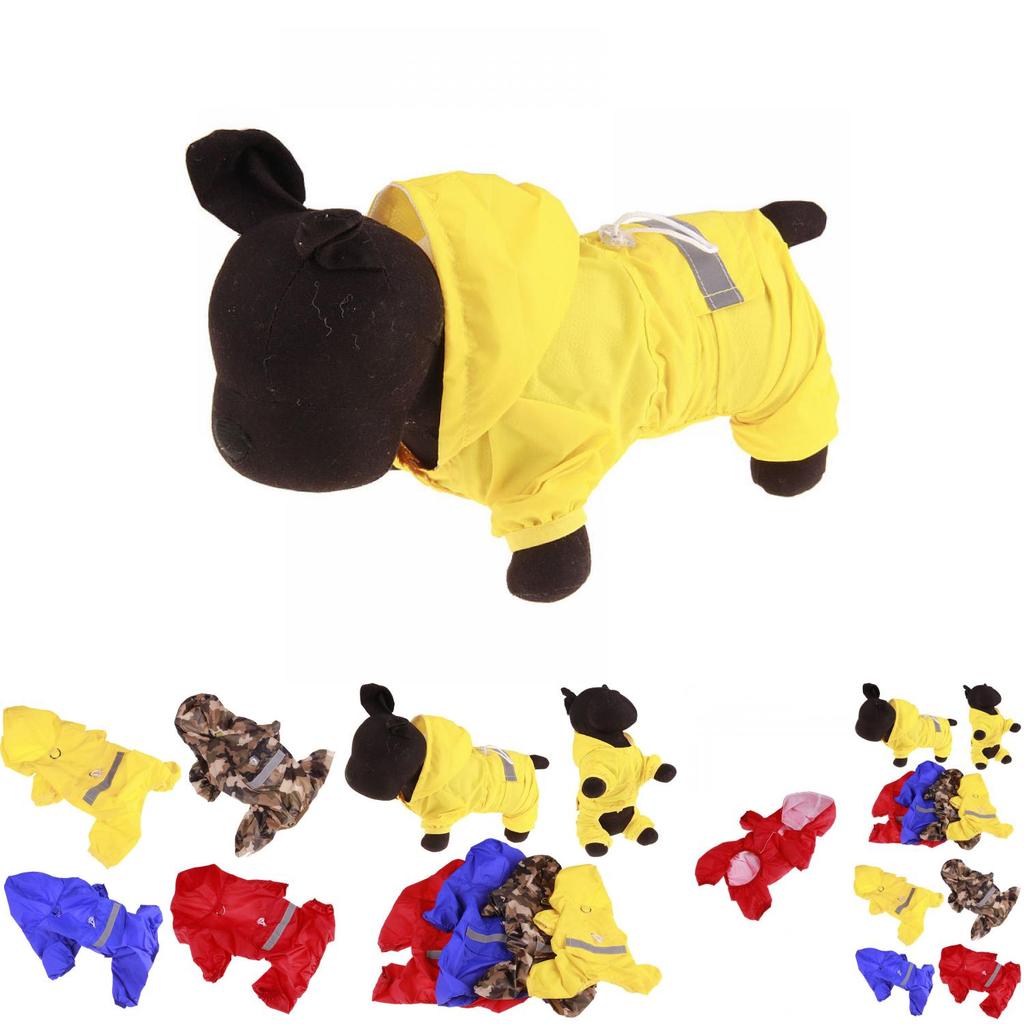 Pet Clothing Raincoat Double-layered Dog Raincoat Wholesale Factory Direct Sales