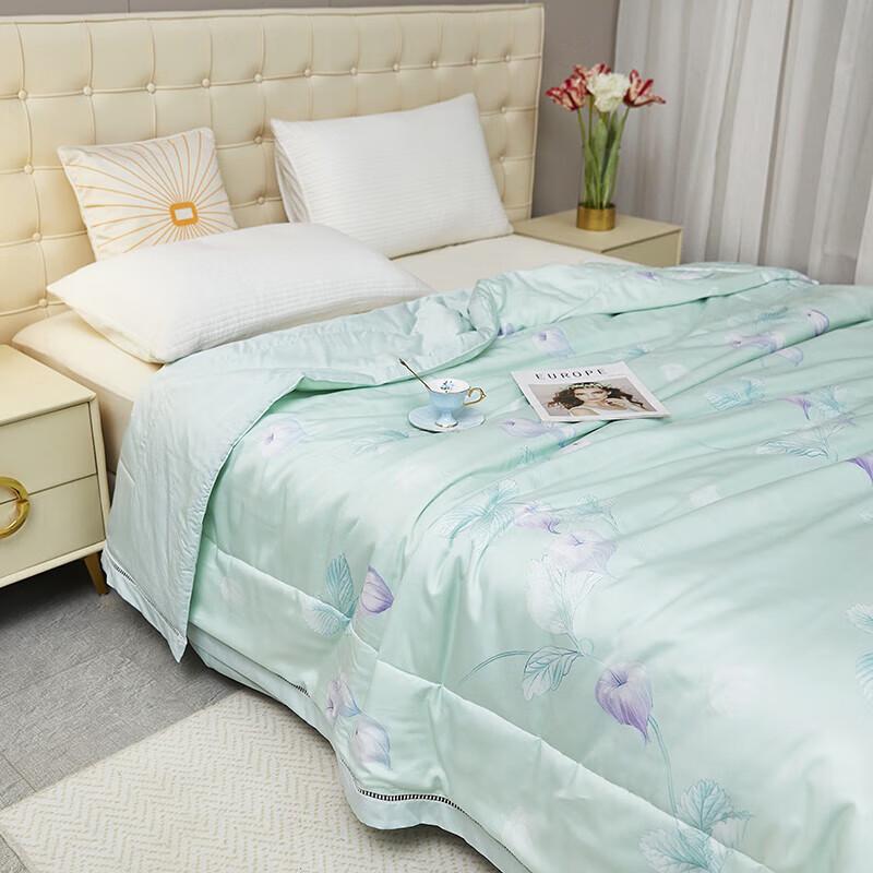 Tangna Home Tencel Summer Quilt - Flowers In Midsummer