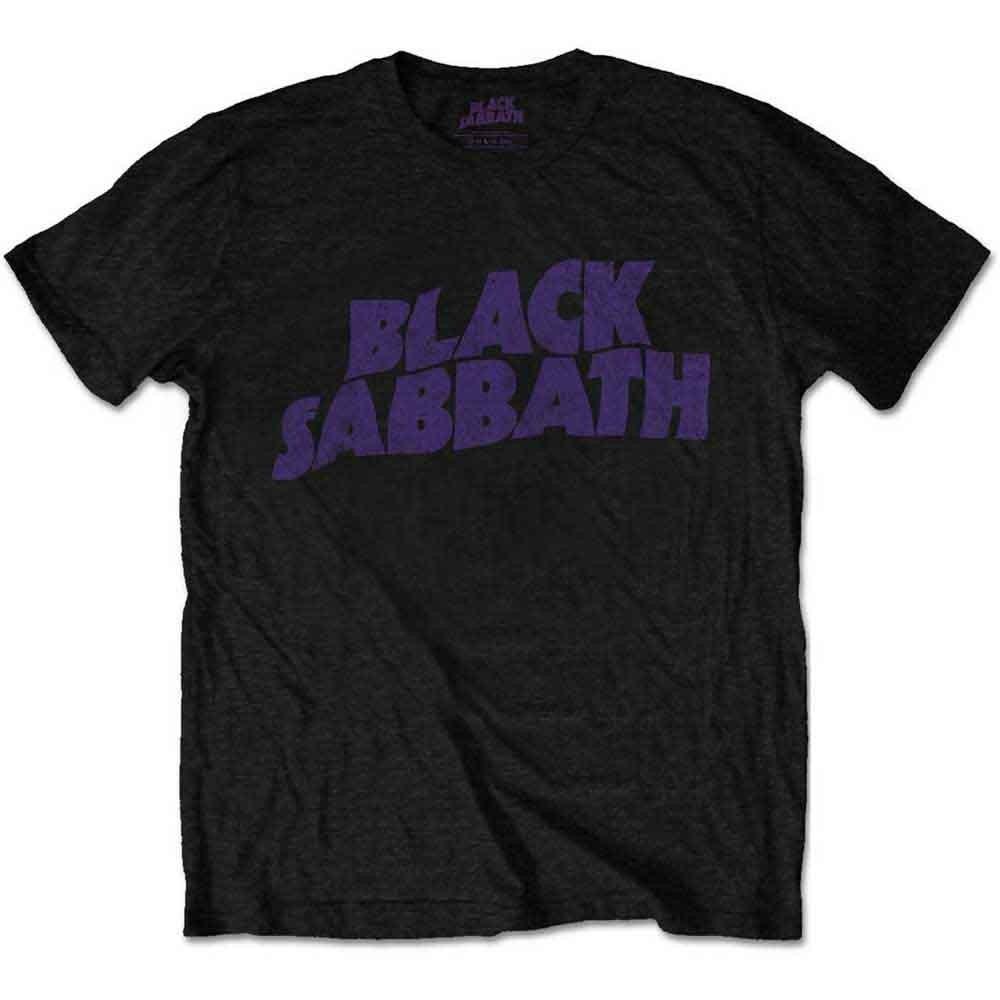 

Black Sabbath Official Wavy Logo Vintage T-Shirt 2XL