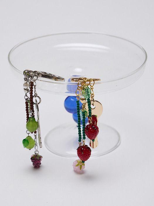 Melly&Rose Früchte Schlüsselanhänger(307684)_SILBER