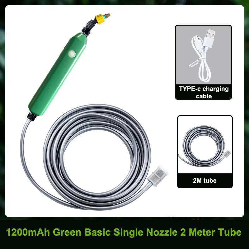 Electric Sprayer 1200mAh Portable Telescopic Wand User Friendly Watering Device for Office Desktop Plants 1