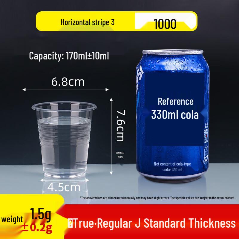 Disposable Plastic Aviation Water Cups