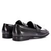 Men's Genuine Leather Tassel Loafers: Business Casual & Wedding Slip-on Shoes