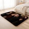 The Twilight Sagaq Floor Mat Machine Washable Soft Flannel Area Rug, Non-Slip Absorbent Floor Mat for Living Room Bedroom