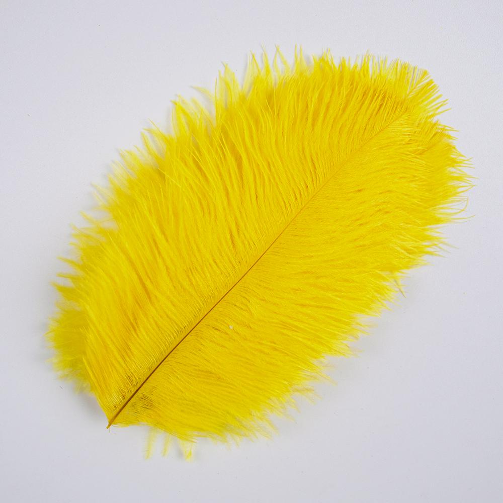 10Pcs White Ostrich Feather For Crafts 10-15Cm Wedding Party Home Decoration Natural Feathers Ostrich Plumes  Plumas Decorativas