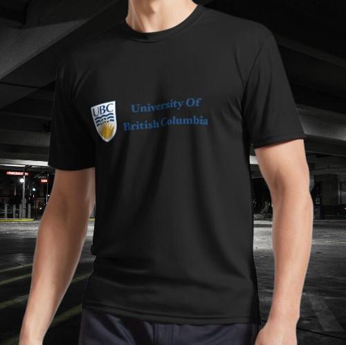 

Univ of Britis Columbia Logo Design Ac- 1900s Active T-Shirt Funny Size S to 5XL S