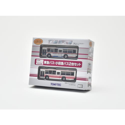 TOMYTEC The Bus Collection Bus Collection Joint Operation Series 1 Shibu 24 Route Tokyu Bus and Odakyu Bus Set of 2 (Diorama Supplies)