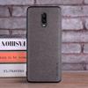 Veske til Oneplus 6T 6 coque Luksus tekstil Skinnskinn myk TPU hardt PC-telefondeksel for Oneplus 6T-deksel funda