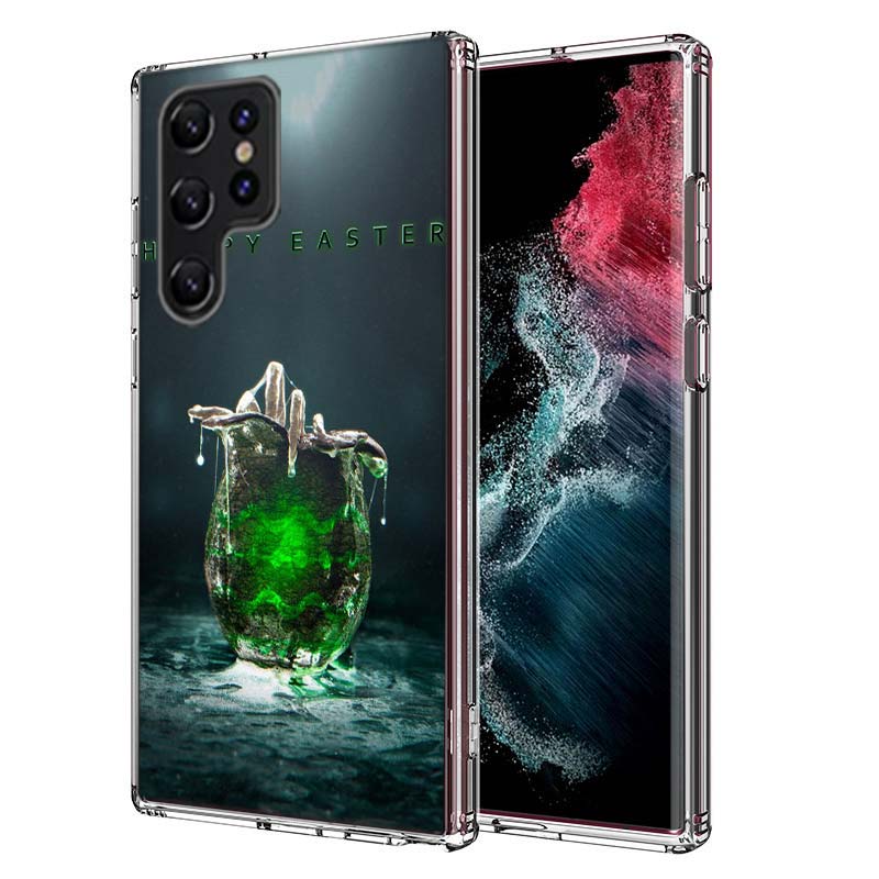 

COOL A-Alien Xenomorph Capa Phone Case For Samsung S26 Ultra S25 Edge Galaxy S23 S21 S20 S24 FE S22 S10 Plus Cover Clear TPU She Samsung S25 Edge 5G