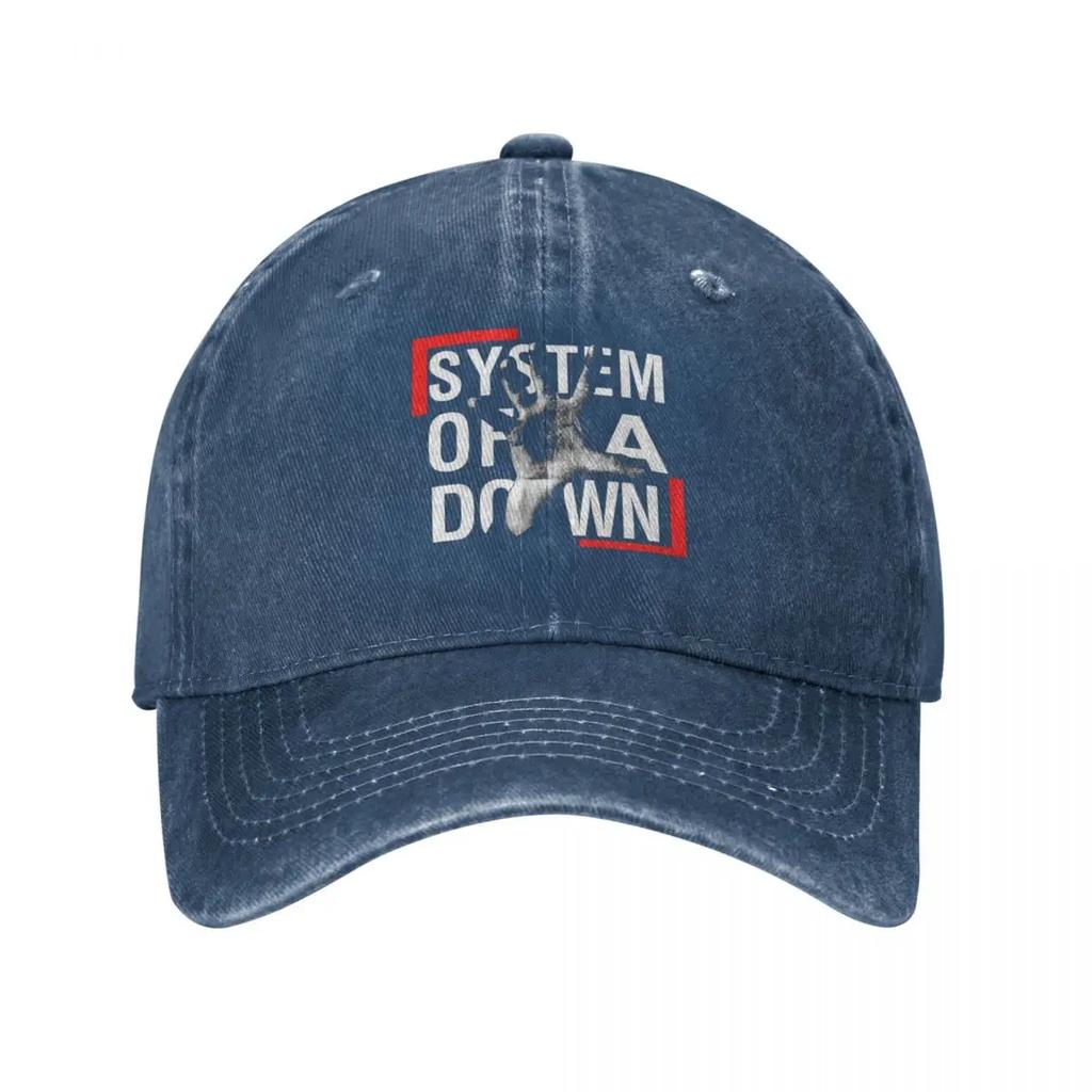 2026 Proud Band System Of A Down Baseball Cap Distressed Washed Metal Music Snapback Hat Unisex Outdoor Activities Adjustable Ha