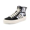 Kappa Casual High-Top Skate Shoes With Anti-Slip Shock Absorption And Wear Resistance Unisex Sneakers Black White K0BZ5CC38D-990A