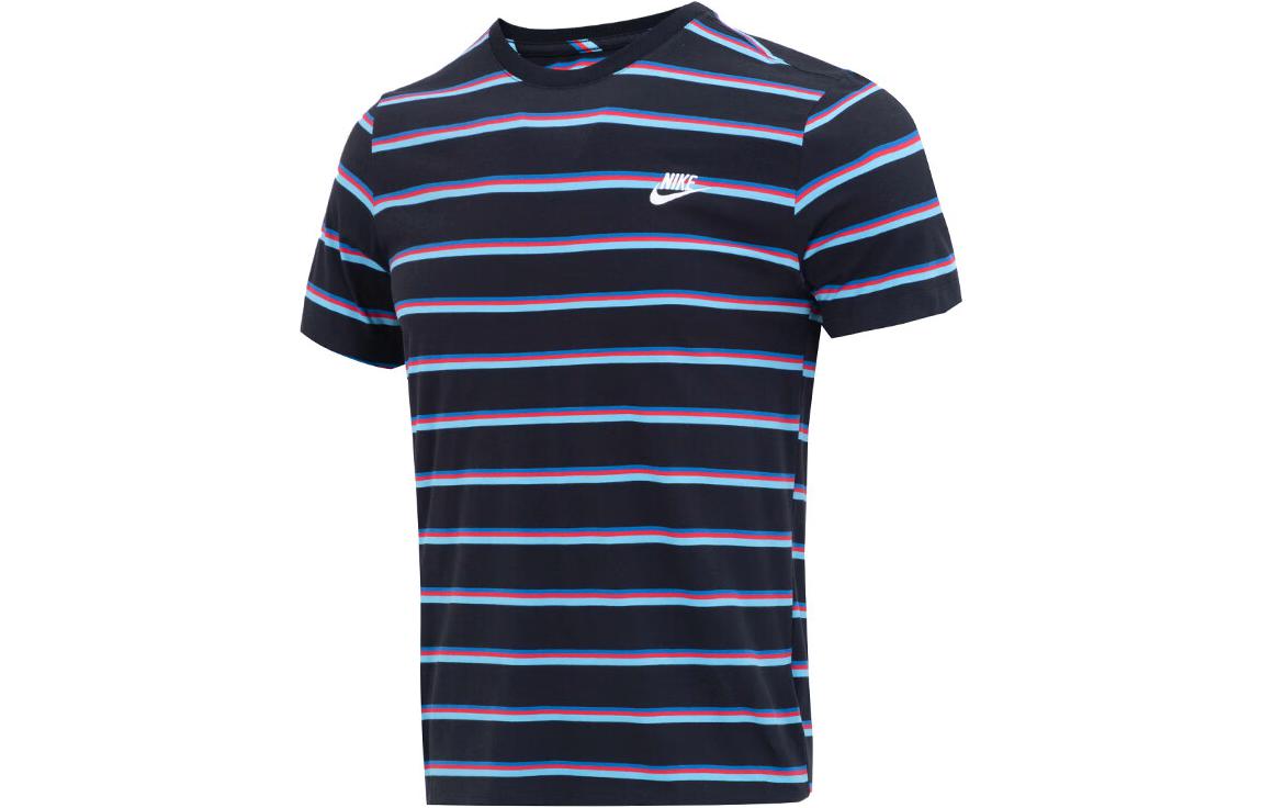 

Nike T Shirts Men s Black Crew Neck Moderate Straight Fit DZ2986-010 XXL