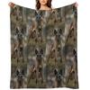 Belgian Shepherd Malinois Amazing Throw Blanket Warm Winter Multi-Purpose Furrys Polar Blankets