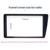 Top Double 2 Din Car Radio Fascia for 2001-2005 Honda Civic LHD Dash Mount DVD Frame Auto Stereo Adaptor