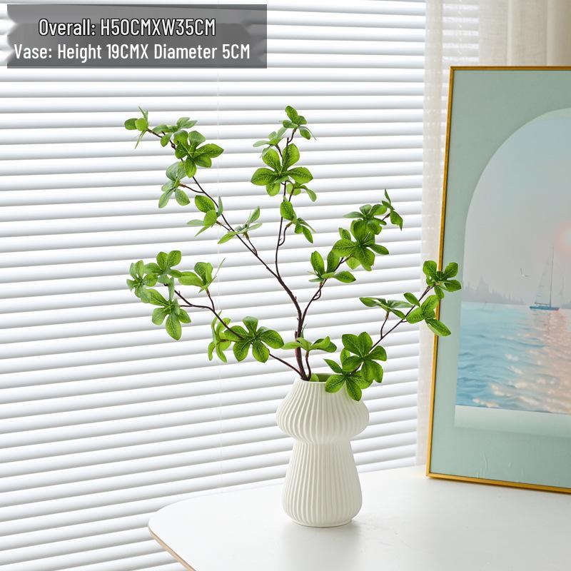 Hanging Artificial Greenery: Fake Leaves Bell Plants for Living Room, Dining Table, or Hotel Decor