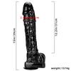 7.2cm Super Long Thick Simulation Dildo Hardcore Anal Plug Anal Chrysanthemum Toy Fake Penis