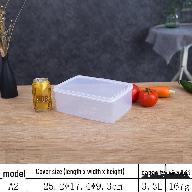 

HANDUNYOU 3.3L Plastic Food Storage Containers (Set of 3)