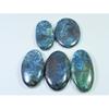 322 carats. Cabochon Ovale Shattuckite Naturelle Pierre Précieuse Designer Libre Lot de 05 Pièces C-963