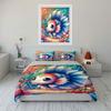 Colorful betta fish design. Bedding sets Duvet cover sets Duvet covers Pillowcases(1*Duvet Cover 2*Pillowcases without duvet insert)
