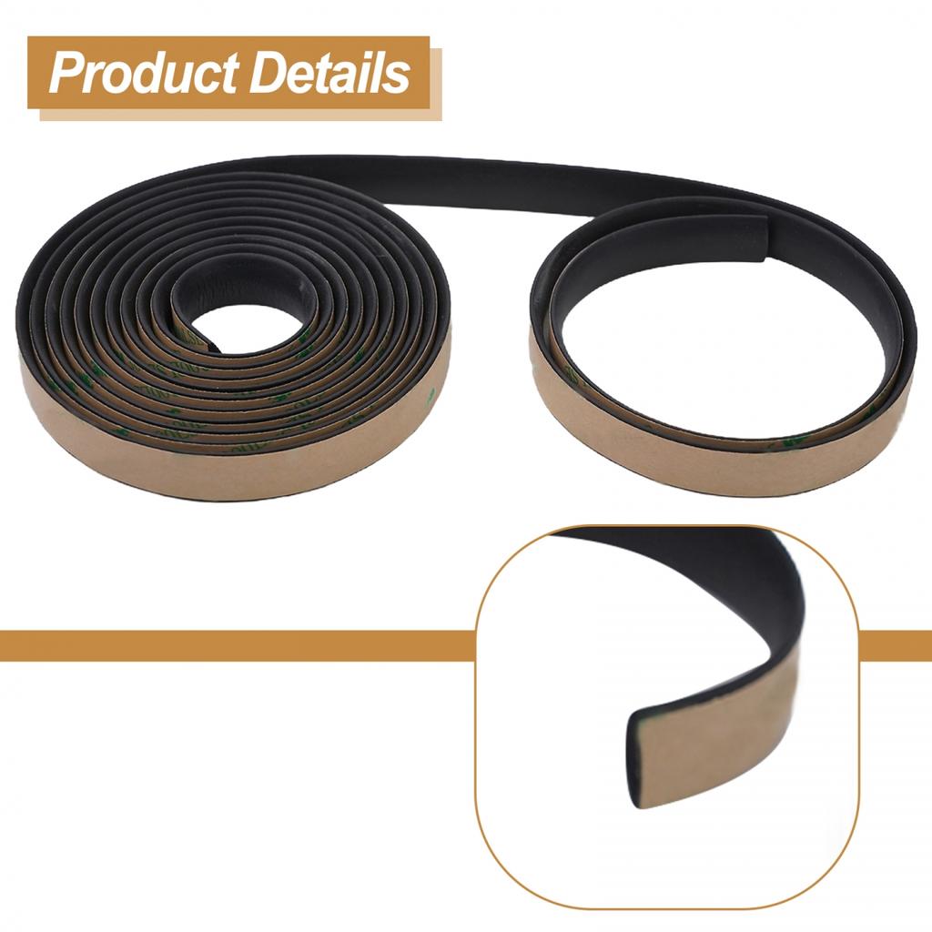 3 Meters Sealing Strip Car Decor Decoration Rubber Set