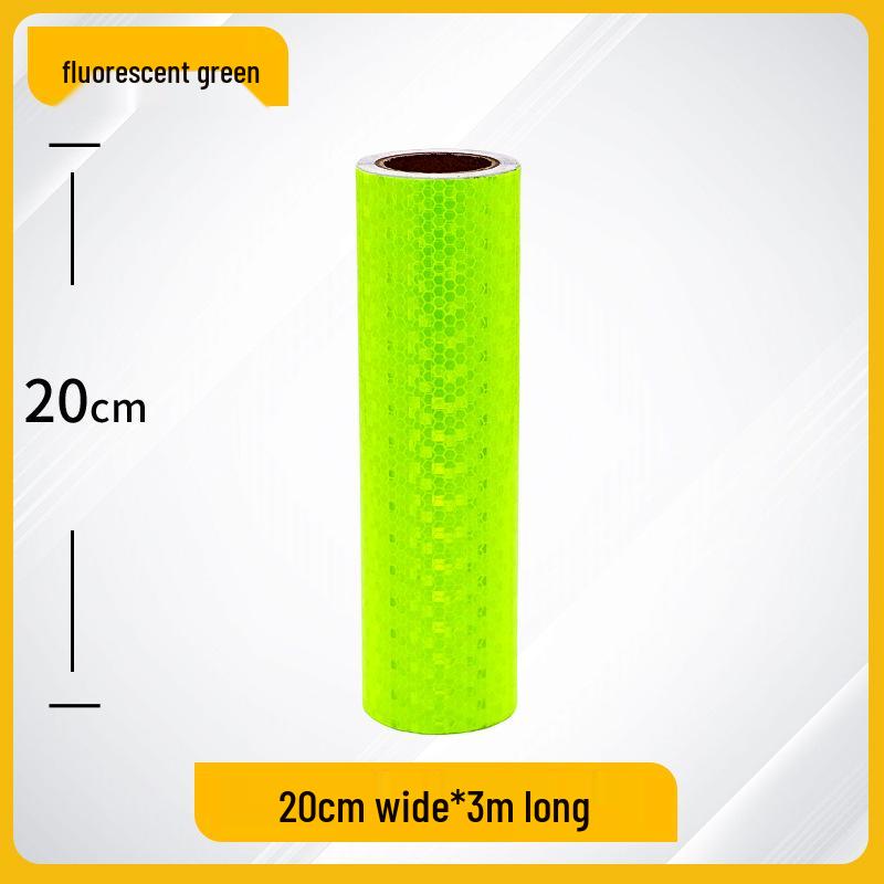 Luminous Anti-Collision Reflective Tape for Cars and E-Bikes