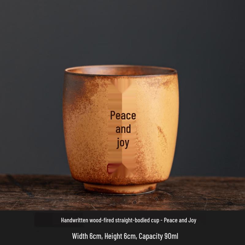 Hand-crafted Wood-fired Ceramic Teacup