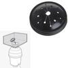 New Tools Household Splash Guards Black Disposal Drain