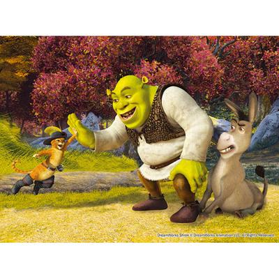 150 Piece Jigsaw Puzzle - Shrek Fighting, Popular Korean Puzzle