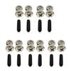 25 Pair Cable Screw End Cap Cover Hardware for Skipping Rope