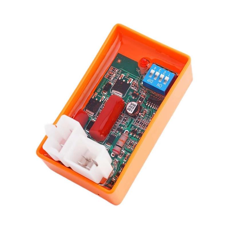 Motorcycle Igniter 6 Pin AC CDI Box With DIP Switch Motorcycle Ignition Speed Limit 4000-12000 For FT150 RX150 ML125 Racing