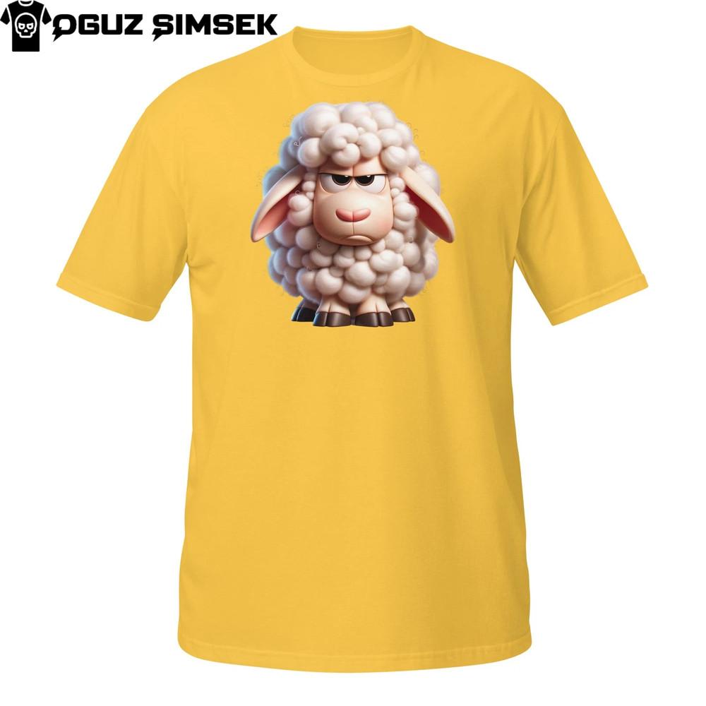 

Футболка «Безумная овца» – Юмористический злой мультяшный графический рисунок шерстистого животного 4XL