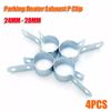 24-28mm Car Air Diesel Heater Exhaust Pipe Hose P Clip Holder Parking Heater Tailpipe Fixing Clips Auto Air Conditioning Parts
