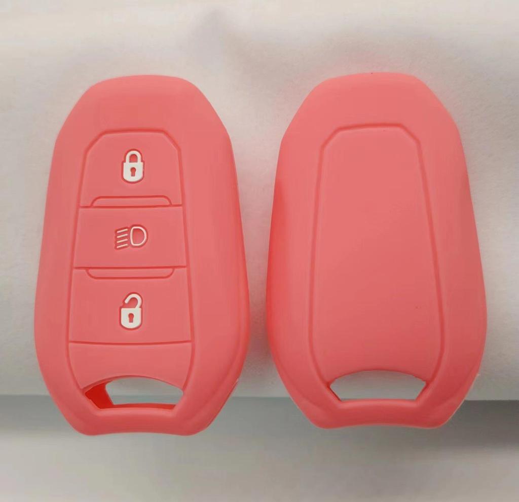 Silikon-Schlüsselhülle für Dongfeng Citroen Tianyi C5, C3XR, Peugeot 408, 508