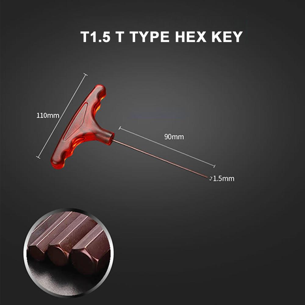 Klucz imbusowy typu T Mills S2 Stalowy zestaw kluczy imbusowych Klucz imbusowy M4 Klucz imbusowy M6 typu T
