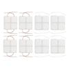 16pcs Electrode Patch Self Adhesive Reusable Replacement  Electrode Pad for TENS Machine 1.6 I