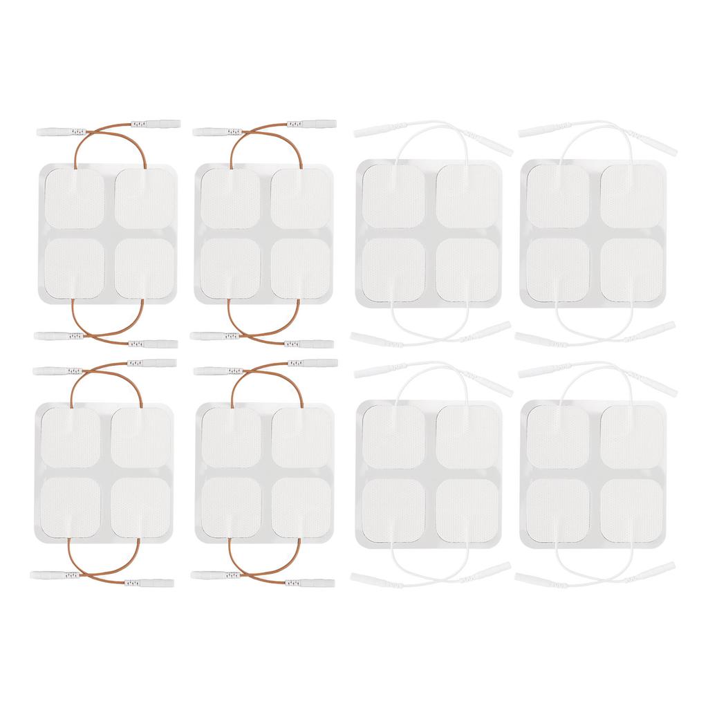 16pcs Electrode Patch Self Adhesive Reusable Replacement  Electrode Pad for TENS Machine 1.6 I