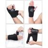 1 ks Zápěstní opěrka dlaně s odnímatelnou kovovou dlahou Stabilizátor pro tendinitidu Artritidu Syndrom karpálního tunelu Namožení