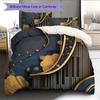 Cartoon Pattern Bedding Quilt Set Quilt Cover Pillowcase Home Decoration Birthday Gift (1 * duvet cover + 2 * pillowcase, without core)