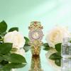 Water Droplet Quartz Watch For Women With Alloy Bracelet And Diamond Decoration Summer 2025