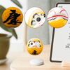 Kleine Keramik Daruma Puppe Japanische Kunst Skulptur Sammlerstück Tischmittelstück Dharma Dekoration