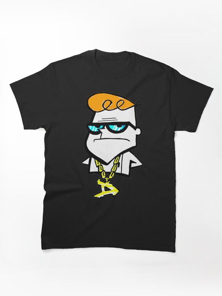 Dexter's Laboratory Dexter from Dexter's Laboratory? wearing a hip hop Gold Chain Classic T-Shirt