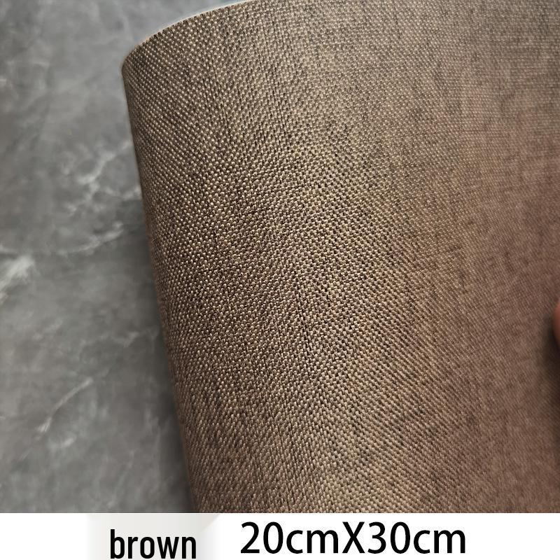 Linen-Like Self-Adhesive Cloth Repair Patch for Curtains & Tablecloths