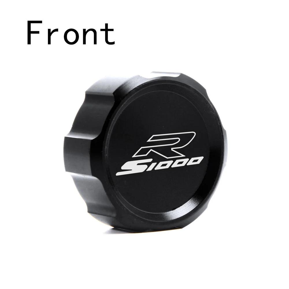 For BMW S1000R S 1000 R 2015-  (not for ) Motorcycle CNC Front Rear Brake Fluid Cylinder Master Reservoir Cover Caps