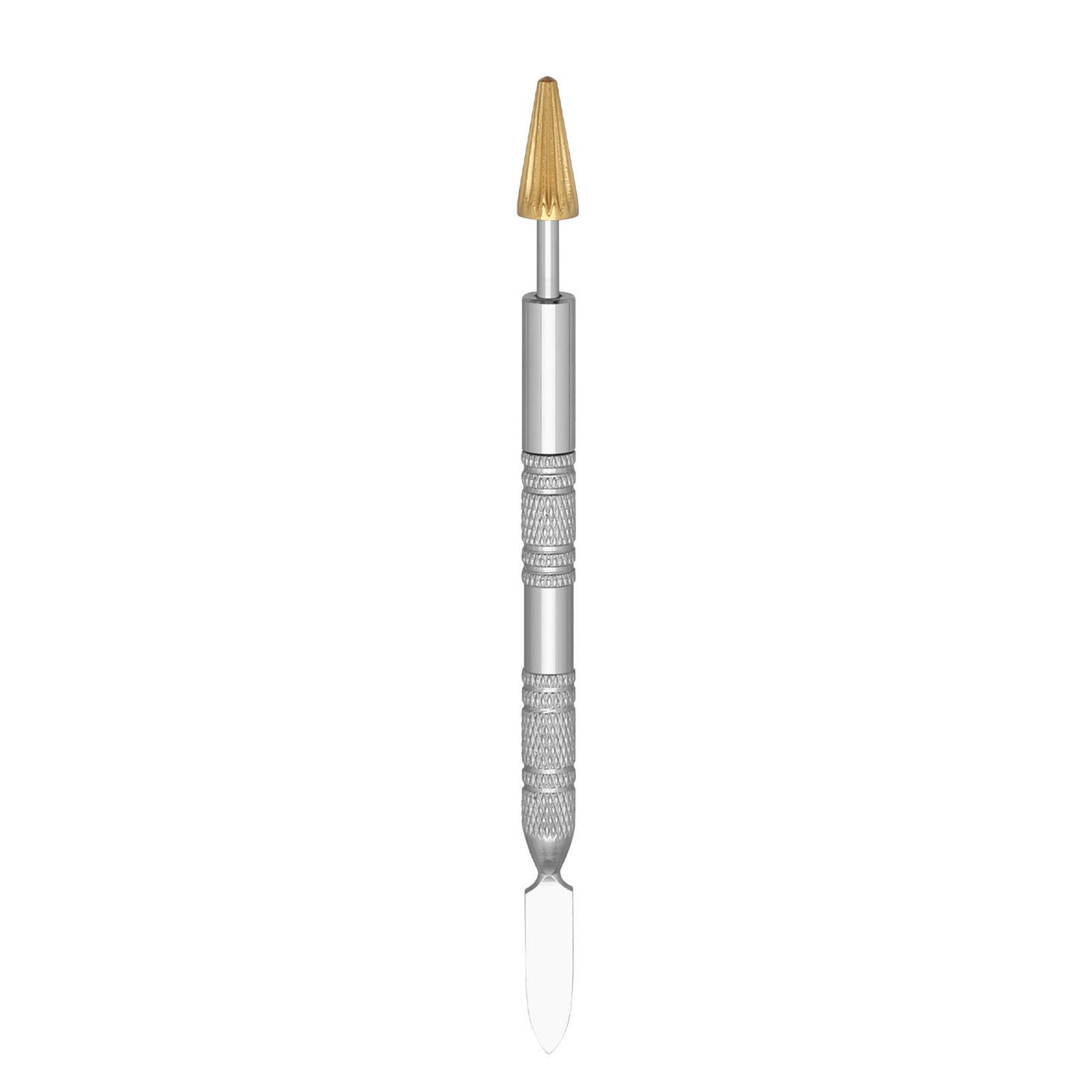 Stainless Steel Double Head Edges Oil Pen for Wallet Belt Making Handcraft with Fine Broad Tip Application