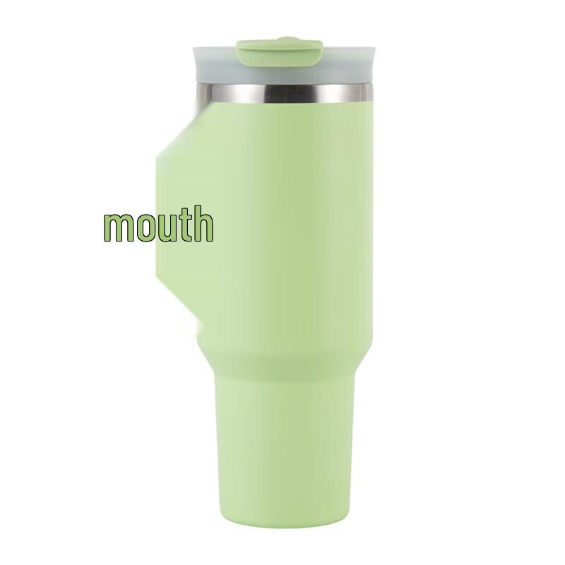 Portable Dual-Drink Stainless Steel Travel Mug