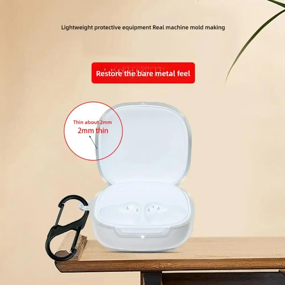 For Redmi Buds 6 Play Clear Protective Case Transparent Covers Headphone Dustproof Scratch Resistant Case