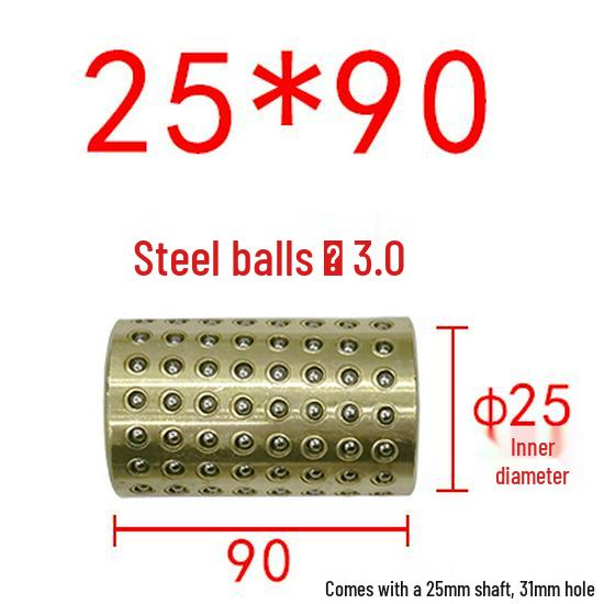 Golden Copper Ball Bearing Cage Mold Guide Bush Holder