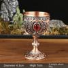Metal Wine Cup Embossed White Wine Cup New Drink Cup