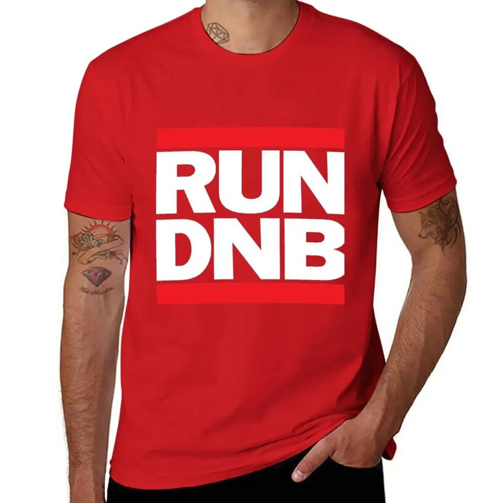 Run Dnb Tshirt Vintage Clothes Summer Tops Unisexs Tall T Shirts