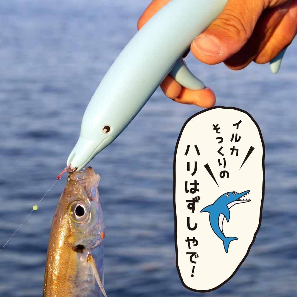 Daiichi Seiko Dolphin Hook Remover, Light Blue, 180x105x24mm